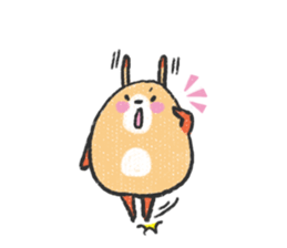 Buruko cat & Ponka rabbit sticker #5354164