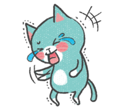 Buruko cat & Ponka rabbit sticker #5354172