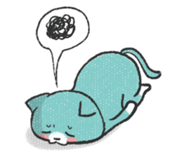 Buruko cat & Ponka rabbit sticker #5354177