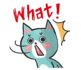 Buruko cat & Ponka rabbit sticker #5354183