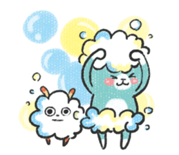 Buruko cat & Ponka rabbit sticker #5354184