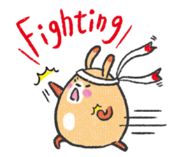 Buruko cat & Ponka rabbit sticker #5354187