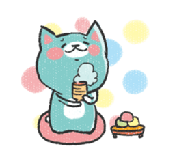Buruko cat & Ponka rabbit sticker #5354194