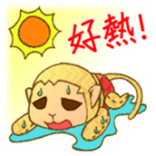 Taiwan Animal Dolls sticker #5354224