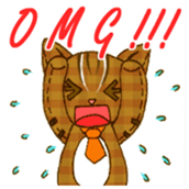 Taiwan Animal Dolls sticker #5354232