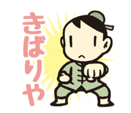 Kung fu sticker #5354247