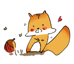 squirrel sun su sticker #5354316