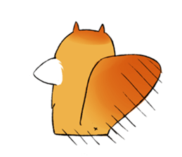 squirrel sun su sticker #5354330