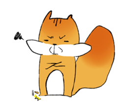 squirrel sun su sticker #5354333