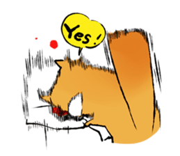 squirrel sun su sticker #5354335