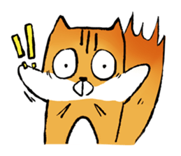 squirrel sun su sticker #5354338