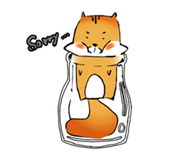 squirrel sun su sticker #5354339