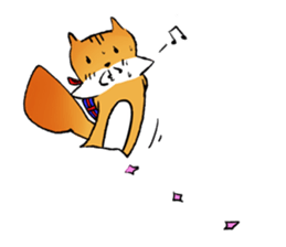 squirrel sun su sticker #5354340