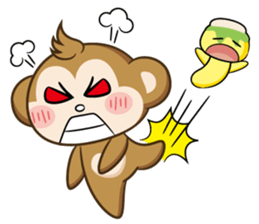 SARU CHAN sticker #5354623