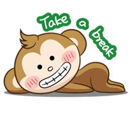 SARU CHAN sticker #5354625