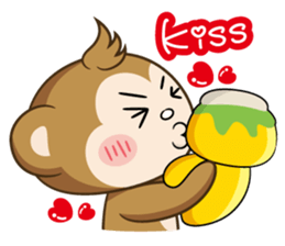 SARU CHAN sticker #5354626