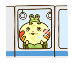 Chiyo of turtle 2 sticker #5354639