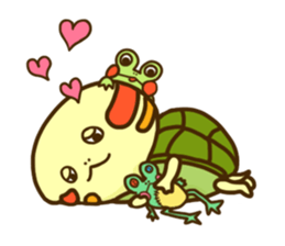 Chiyo of turtle 2 sticker #5354641