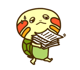 Chiyo of turtle 2 sticker #5354643