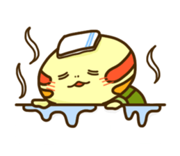 Chiyo of turtle 2 sticker #5354646