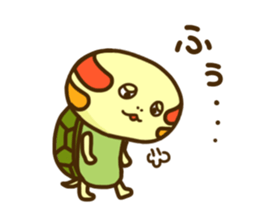 Chiyo of turtle 2 sticker #5354660
