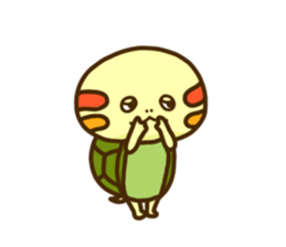 Chiyo of turtle 2 sticker #5354661