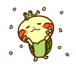 Chiyo of turtle 2 sticker #5354671