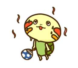 Chiyo of turtle 2 sticker #5354673