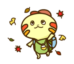 Chiyo of turtle 2 sticker #5354674