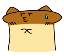 King Oyster Mushroom Cat sticker #5355172