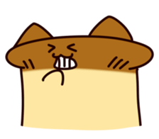 King Oyster Mushroom Cat sticker #5355178