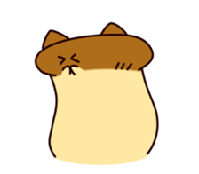 King Oyster Mushroom Cat sticker #5355184