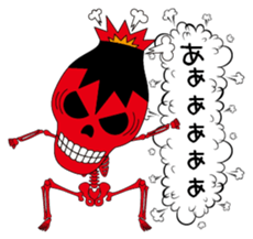 Angry skulls sticker #5355540