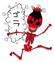 Angry skulls sticker #5355543