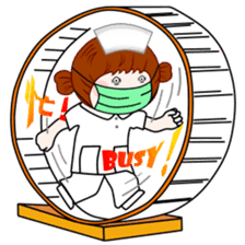 Wengwa2.registered nurse. RN. medical sticker #5355970