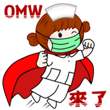 Wengwa2.registered nurse. RN. medical sticker #5355973