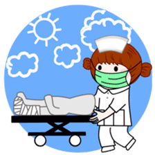 Wengwa2.registered nurse. RN. medical sticker #5355984