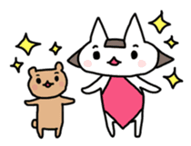 Old Stories of Japan -Kitten version- sticker #5356698