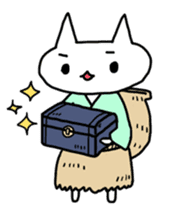 Old Stories of Japan -Kitten version- sticker #5356700
