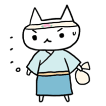 Old Stories of Japan -Kitten version- sticker #5356703