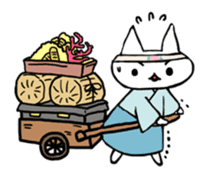 Old Stories of Japan -Kitten version- sticker #5356704