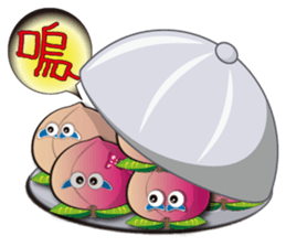 Peaches Elves sticker #5357319