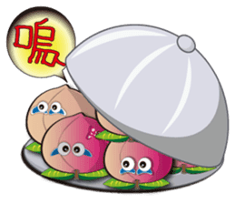 Peaches Elves sticker #5357319