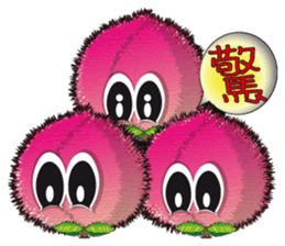 Peaches Elves sticker #5357320