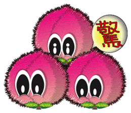 Peaches Elves sticker #5357320