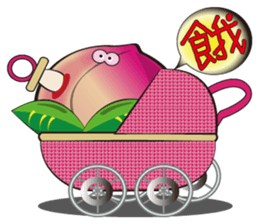 Peaches Elves sticker #5357328