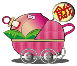 Peaches Elves sticker #5357328