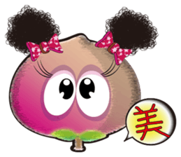 Peaches Elves sticker #5357329