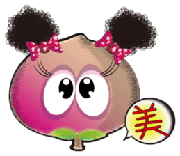 Peaches Elves sticker #5357329