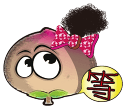 Peaches Elves sticker #5357333